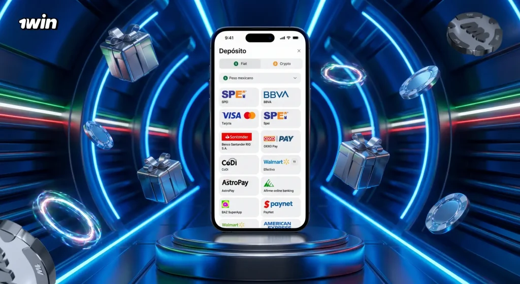 1win Métodos de Pago para Depósito en México